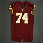 Polumbus, Tyler<br>Burgundy<br>Washington Redskins 2013<br>#74 Size: 48 LINE