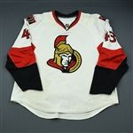 Regin, Peter * <br>White Set 1<br>Ottawa Senators 2009-10<br>#43 Size: 58
