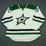 Cole, Erik<br>White Set 3 / Playoffs<br>Dallas Stars 2013-14<br>#72 Size: 58