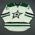 Connauton, Kevin<br>White Set 3 / Playoffs<br>Dallas Stars 2013-14<br>#23 Size: 58
