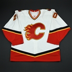 Johansson, Mattias<br>White 3rd Regular Season<br>Calgary Flames 2002-03<br>#20 Size: 56