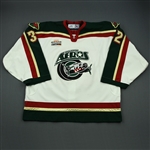 Quesada, Tony * <br>White Set 1<br>Houston Aeros 2006-07<br>#32 Size: 58G