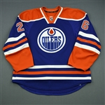 Arcobello, Mark<br>Blue Retro Set 2<br>Edmonton Oilers 2013-14<br>#26 Size: 56