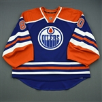 Bryzgalov, Ilya<br>Blue Retro Set 3<br>Edmonton Oilers 2013-14<br>#80 Size: 58G