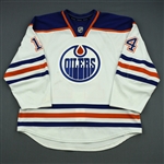 Eberle, Jordan<br>White Retro Set 1<br>Edmonton Oilers 2013-14<br>#14 Size: 56