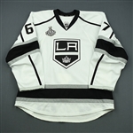 Cliche, Marc-Andre<br>White - Stanley Cup Final - Game-Issued (GI)<br>Los Angeles Kings 2011-12<br>#67 Size: 56