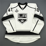 Loktionov, Andrei<br>White - Stanley Cup Final - Game-Issued (GI)<br>Los Angeles Kings 2011-12<br>#48 Size: 56