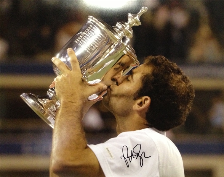 Sampras, Pete<br>Autographed 16x20<br> 2012