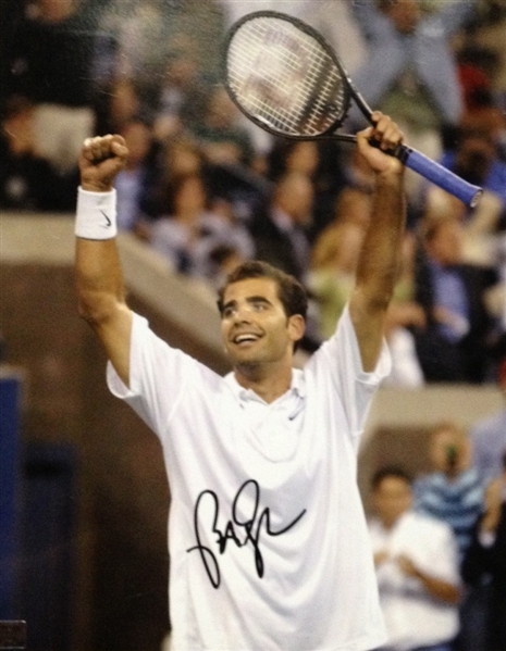 Sampras, Pete<br>Autographed 8x10<br> 2012