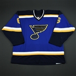 Weinrich, Eric * <br>Blue 2nd Regular Season<br>St. Louis Blues 2003-04<br>#58 Size: 58