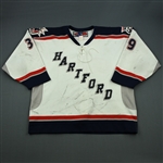 Larose, Cory * <br>White Set 1<br>Hartford Wolf Pack 2003-04<br>#39 Size: 56