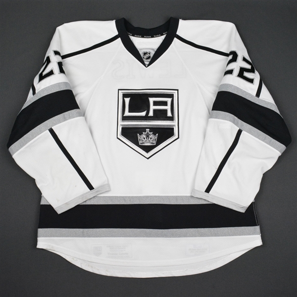 Lewis, Trevor<br>White Set 1<br>Los Angeles Kings 2015-16<br>#22 Size: 56