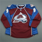 Duchene, Matt<br>Burgundy Set 3 / Playoffs<br>Colorado Avalanche 2013-14<br>#9 Size: 56