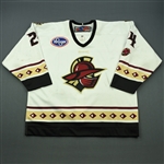 Scrymgeour, John<br>White Set 1<br>Gwinnett Gladiators 2012-13<br>#24 Size: 56