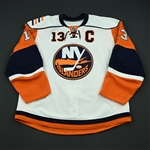 Guerin, Bill<br>White Set 2 w/C<br>New York Islanders 2008-09<br>#13 Size: 56