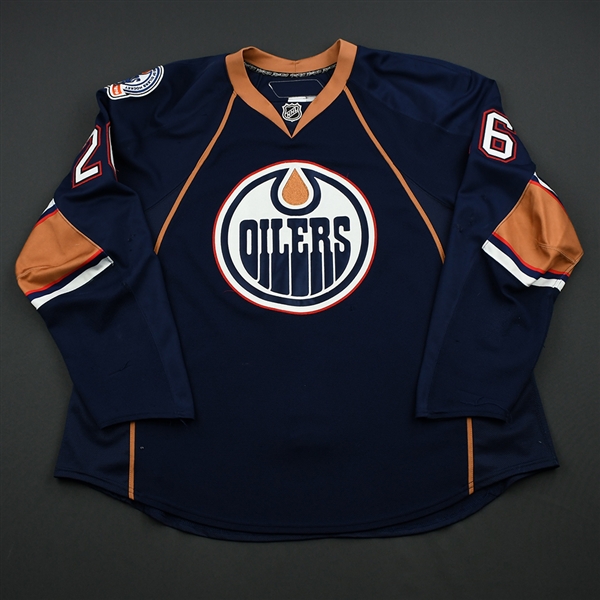 Cole, Erik<br>Navy Set 2<br>Edmonton Oilers 2008-09<br>#26 Size: 58