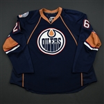 Cole, Erik<br>Navy Set 2<br>Edmonton Oilers 2008-09<br>#26 Size: 58