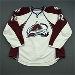 Malone, Brad<br>White Set 1<br>Colorado Avalanche 2013-14<br>#42 Size: 58