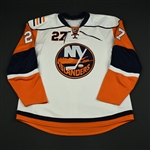 Bootland, Daryl<br>White Set 1 (RBK 1.0)<br>New York Islanders 2007-08<br>#27 Size: 58