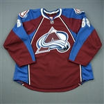 Mueller, Peter<br>Burgundy Set 1<br>Colorado Avalanche 2011-12<br>#88 Size: 56