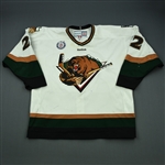 Lewis, Trevor<br>White Set 1<br>Utah Grizzlies 2012-13<br>#22 Size: 56