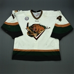 Schultz, Ian<br>White Set 1<br>Utah Grizzlies 2012-13<br>#14 Size: 56