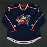 Atkinson, Cam * <br>Blue<br>Columbus Blue Jackets 2013-14<br>#13 Size: 54