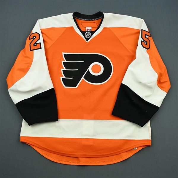 claude giroux game worn jersey