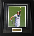 Querrey, Sam<br>Framed - Autographed 8x10<br>USTA 2012<br>Size:17.5 in H x 15.25 in W