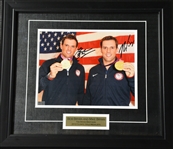The Bryan Brothers<br>Framed - Autographed 8x10<br>USTA 2012<br>Size:17.5 in H x 15.25 in W