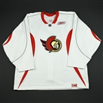 Reebok<br>White Practice Jersey<br>Ottawa Senators 2006-07<br>Size: 58