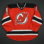 Bennett, Beau<br>Red Set 2 w/ NHL Centennial Patch<br>New Jersey Devils 2016-17<br>#8 Size: 56