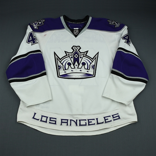 Drewiske, Davis<br>White Set 1<br>Los Angeles Kings 2009-10<br>#44 Size: 58