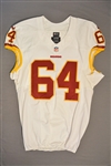 Golston, Kedric<br>White Regular Season<br>Washington Redskins 2014<br>#64 Size: 46 LINE