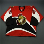 White, Todd * <br>Red (Ken Mace Estate)<br>Ottawa Senators 2000-02<br>#28 Size: 56