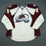 Hejda, Jan<br>White Set 3<br>Colorado Avalanche 2011-12<br>#8 Size: 58