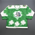 Chicago Wolves<br>St. Patricks Day - Autographed<br>Chicago Wolves 1997-98<br>#NA Size: XL
