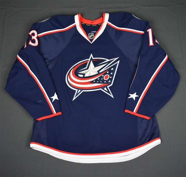 Atkinson, Cam<br>Blue Set 1<br>Columbus Blue Jackets 2015-16<br>#13 Size: 54