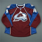 Mueller, Peter<br>Burgundy Set 3<br>Colorado Avalanche 2011-12<br>#88 Size: 56