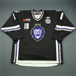 Timberlake, Devin<br>Black Set 1 w/ 10th Anniversary Patch<br>Reading Royals 2010-11<br>#10 Size: 56