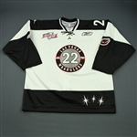 Stamler, Bretton<br>White Kelly Cup Finals Game-Issued<br>Las Vegas Wranglers 2011-12<br>#22 Size: 56