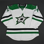 Benn, Jordie<br>White Set 3 / Playoffs<br>Dallas Stars 2015-16<br>#24 Size: 58