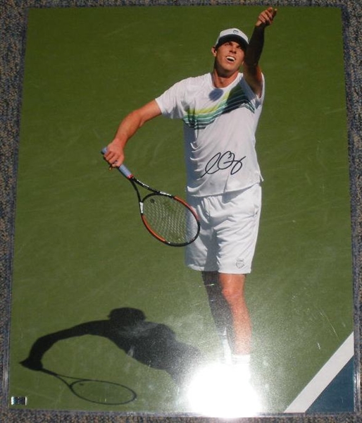 Querrey, Sam<br>Autographed 16x20<br> 2012