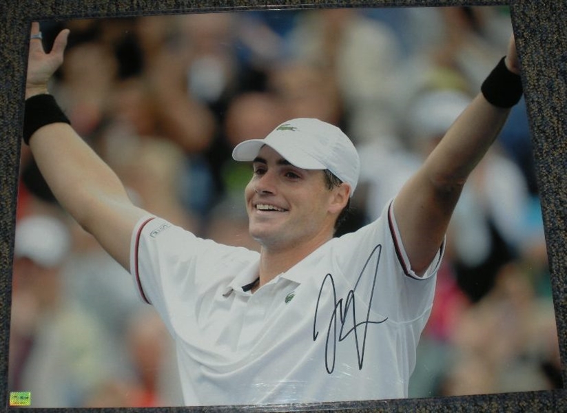 Isner, John<br>Autographed 16x20<br> 2012