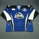 Kushniruk, Brandan<br>Blue Kelly Cup Finals - Game 3 & 4<br>Idaho Steelheads 2009-10<br>#11 Size:56