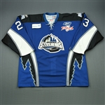 Oleksy, Steve * <br>Blue Kelly Cup Finals - Game 3 & 4<br>Idaho Steelheads 2009-10<br>#23 Size: 56