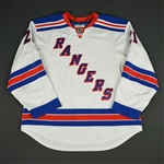 Stepan, Derek * <br>White<br>New York Rangers 2013-14<br>#21 Size: 56