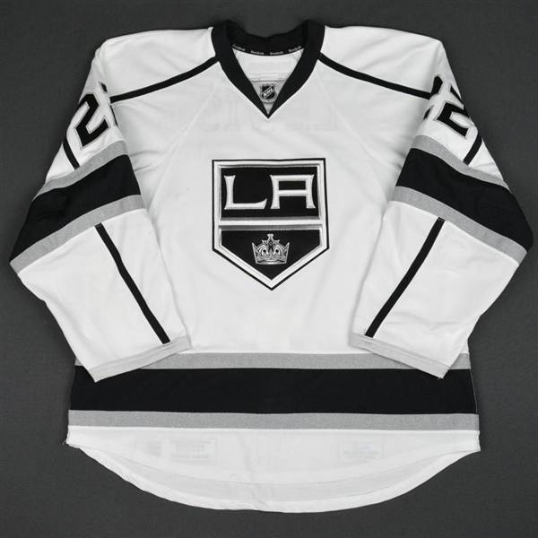 Lewis, Trevor<br>White Set 3 / Playoffs<br>Los Angeles Kings 2015-16<br>#22 Size: 56