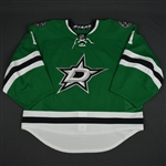 Campbell, Jack<br>Green Set 1 - Back-Up Only<br>Dallas Stars 2015-16<br>#1 Size: 58G