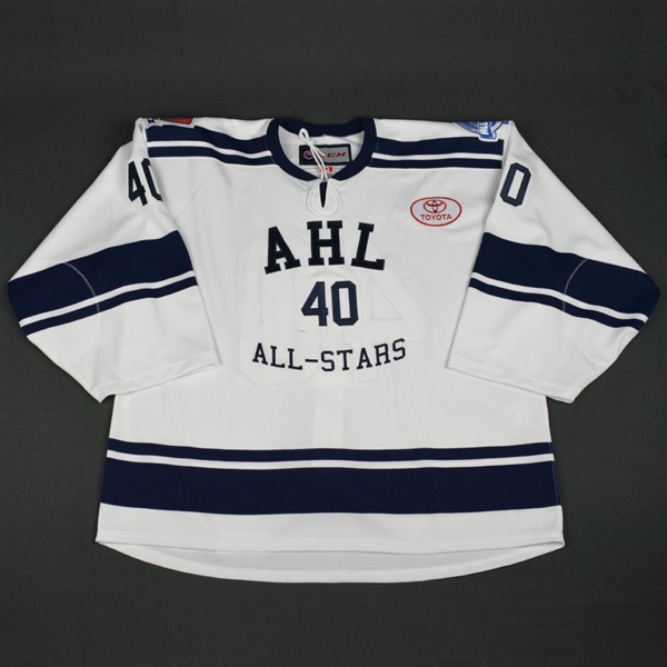 Danis, Yann * <br>White All-Star Challenge Warm-Up - Autographed<br> 2015-16<br>#40 Size: 60G